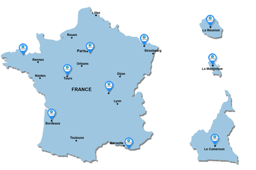 Carte concessionnaires