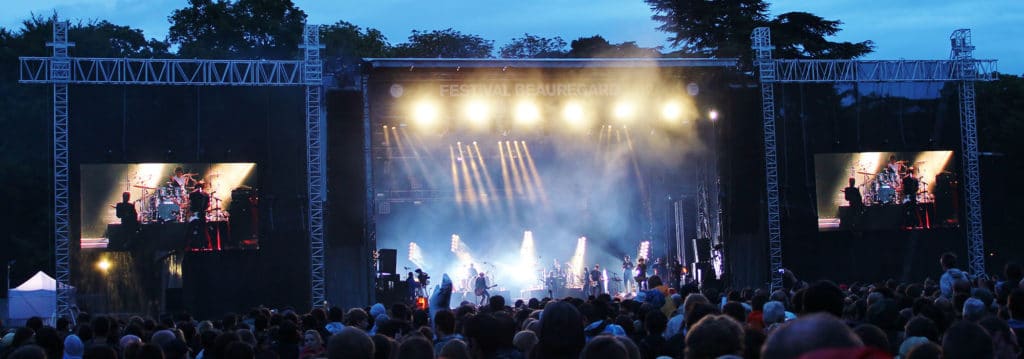 écran géant concert