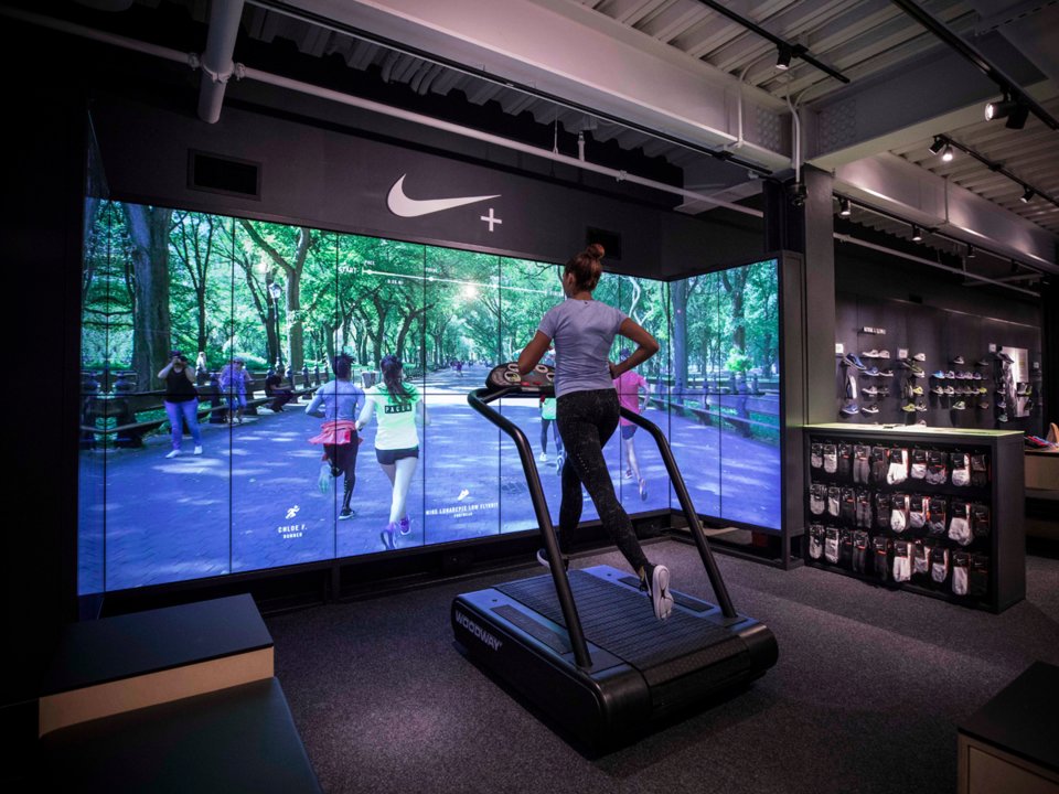 nike store écran running