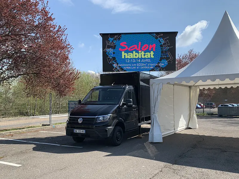 Ecran mobile salon
