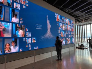 mur video LED intérieur