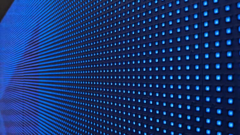 Zoom LED SMD d'un écran LED Winlight