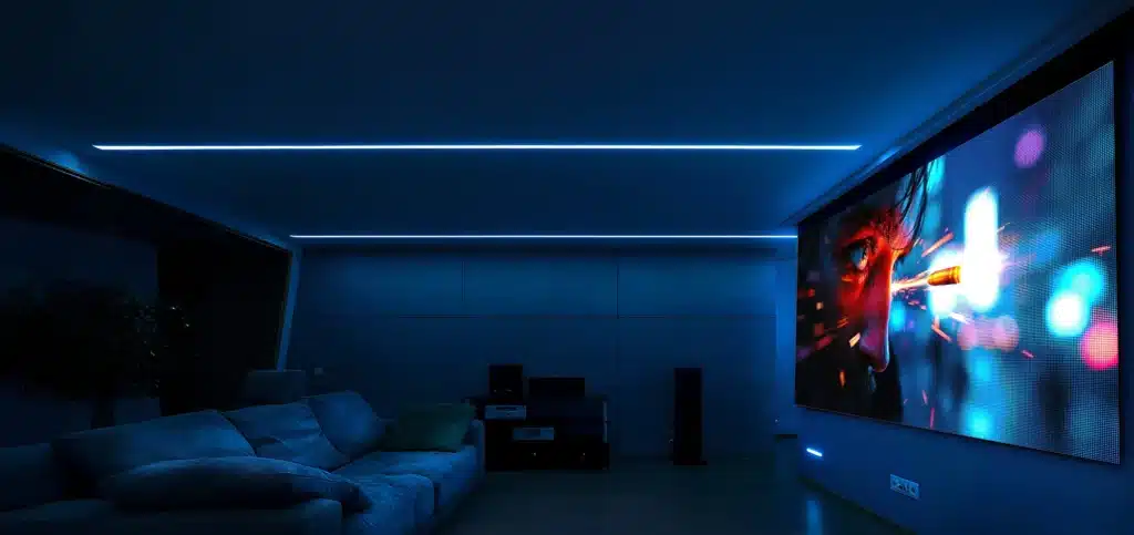 Home cinema LED illustration Gamme Winlight