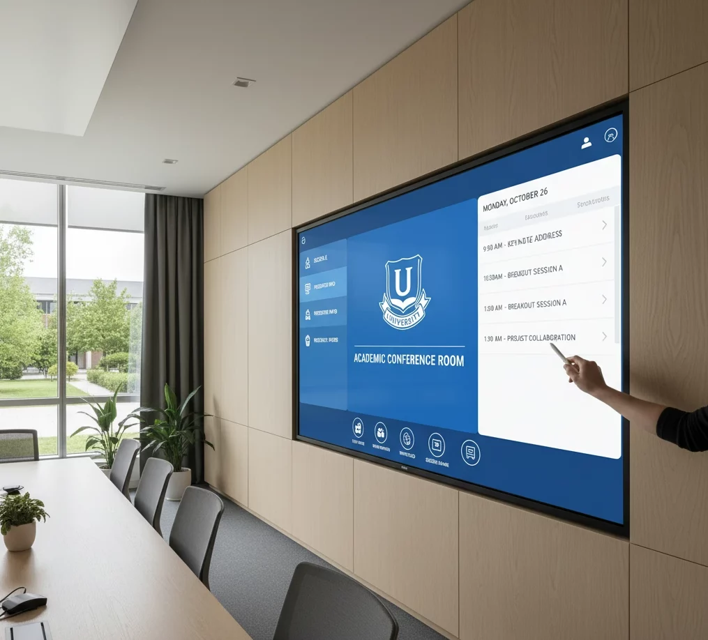 Écran tactile dans le milieu universitaire