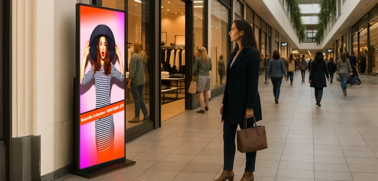 Totem digital : définition, usages et critères de choix pour vos projets d’affichage