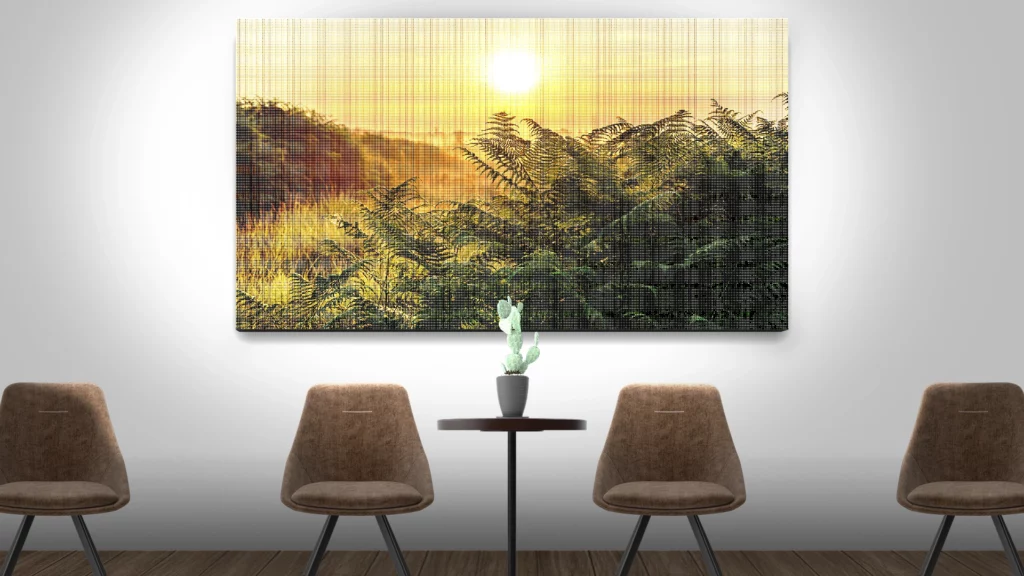 écran salle d'attente IA