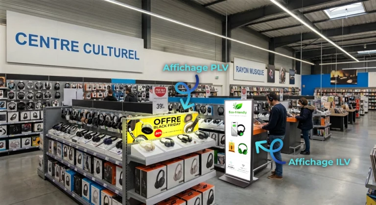 PLV dynamique : dynamiser vos points de vente
