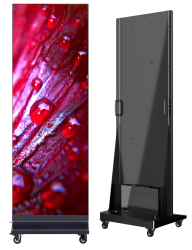 Totem numérique LED Axone sur platine mobile
